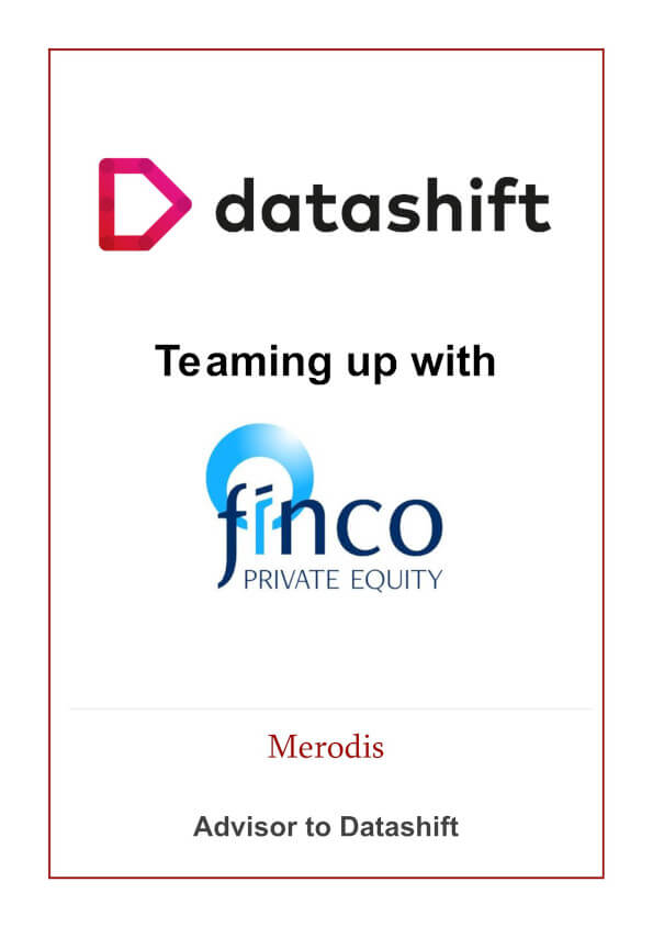 Merodis successfully advises Datashift on its partnership with Finco