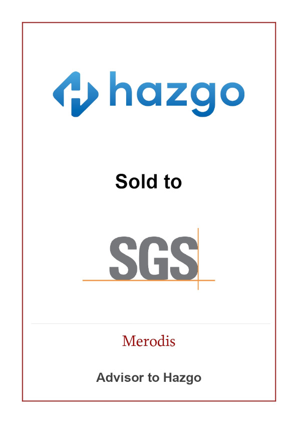 Merodis advises Hazgo on its sale to SGS